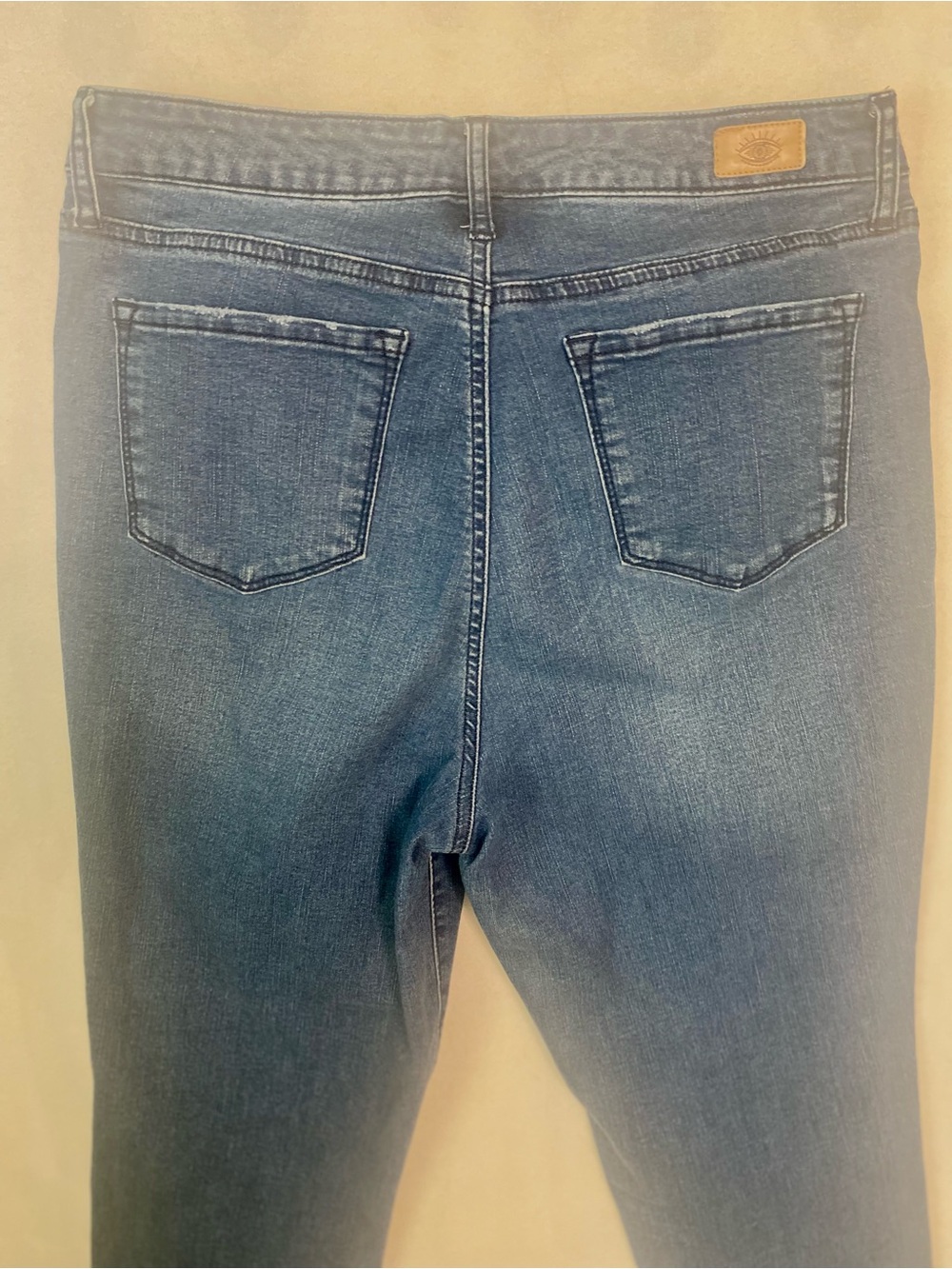 Sofia by Sofia Vergara Rosa Curvy High-Rise Skinny Ankle Jeans in Dark Blue 12 - Picture 7 of 8
